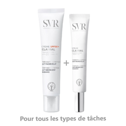 SVR Clairial Duo Anti Taches Sérum 30ml + Crème Spf50+ 40ml