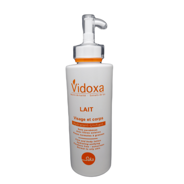 Vidoxa Lait Visage et Corps 400 ml