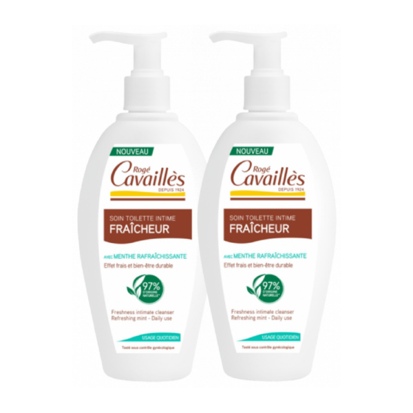 Roge Cavailles Soin Toilette Intime Fraîcheur Duo 2 x 250 ml