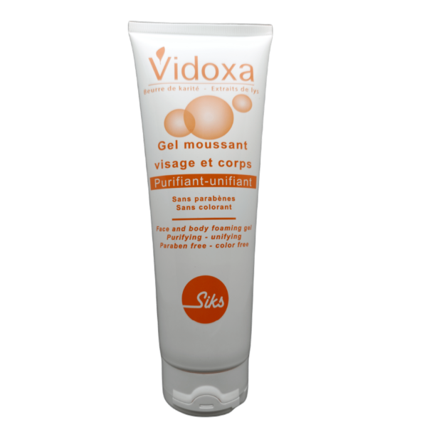 Vidoxa Gel Moussant Unifiant Visage Et Corps 250 ml