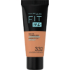 Maybelline New York FIT ME Fond De Teint Matte & Poreless 332 Caramel Brun