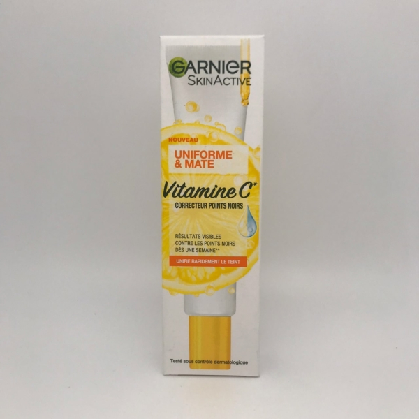 Garnier Vitamine C Uniforme Et Mate Correcteur Anti-Points Noirs et Tâches 30 ml