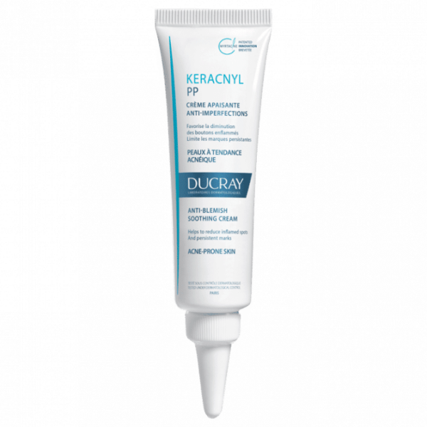 Ducray Keracnyl  Pp+ Crème Apaisante Anti-imperfections Peaux A Tendance Acnéique 30ml – Image 2