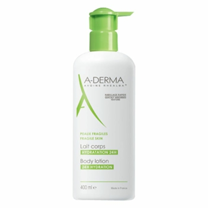 A Derma Les Indispensables  Lait Corps Hydratation 24h 400ml