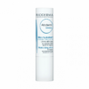 Le stick lèvres hydratant et apaisant Bioderma Atoderm 4 g est conçu pour les lèvres abîmées et déshydratées, ce qui le rend idéal pour le climat sec de Dakar. Il est présenté dans un tube blanc avec un texte bleu et noir qui met en valeur ses bienfaits hydratants et les détails de la marque. Dakar