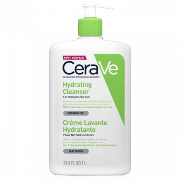 CeraVe Crème Lavante Hydratante 1L