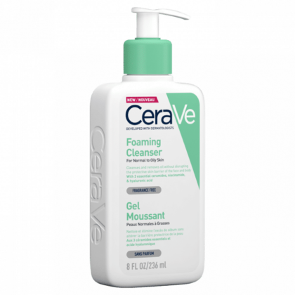 Cerave Gel Moussant Peaux Grasses 236 ml