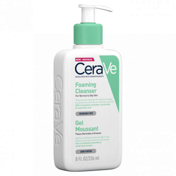 Cerave Gel Moussant Peaux Grasses 236 ml
