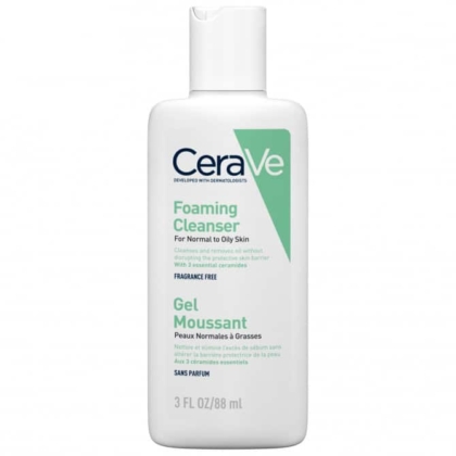 Cerave Gel Moussant Peaux Grasses 88 ml