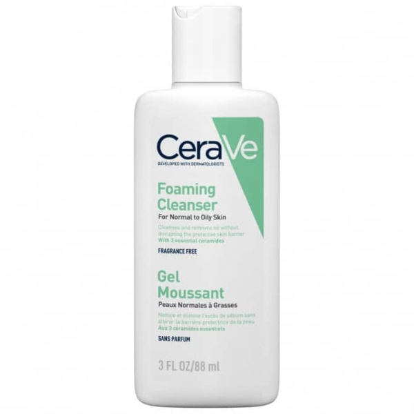 Cerave Gel Moussant Peaux Grasses 88 ml