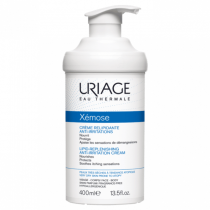 Uriage - XÉMOSE - Crème Relipidante Anti-irritations 400ml
