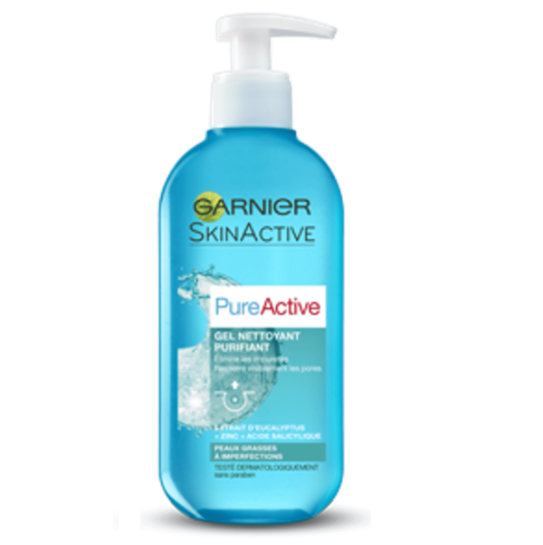 GARNIER  Pure Active Gel Nettoyant Purifiant  200 ml – Image 2