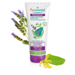 Image du tube Puressentiel Après Shampooing Protecteur Pouxdoux® 200 ml avec des graphismes de lavande et de fleurs sur fond blanc. dakar