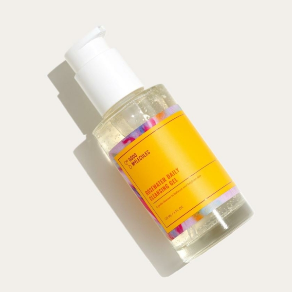 Good Molecules Gel Nettoyant Quotidien À L'Eau De Rose 120ml