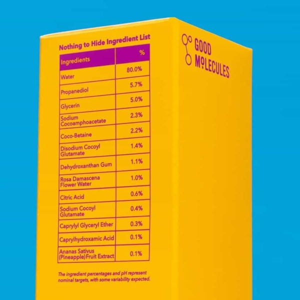 Good Molecules Gel Nettoyant Quotidien À L'Eau De Rose 120ml – Image 2