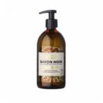 Une bouteille de MKL Savon Noir certifié BIO - 500 ml avec un distributeur à pompe