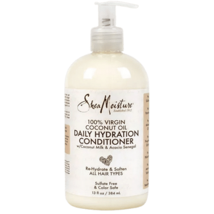 Shea Moisture Après Shampoing Revitalisant Hydratant Quotidien à l'Huile de Noix de Coco 384 ml