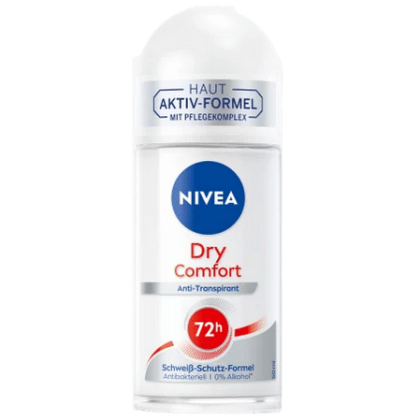 Nivea Anti Transpirant Deodorant Roll-on Confort Sec 0% Alcool 72h 50 ml