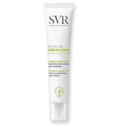 Svr Sebiaclear Active Gel Correcteur Intensif Boutons Points Noirs Anti-Marques 40ml