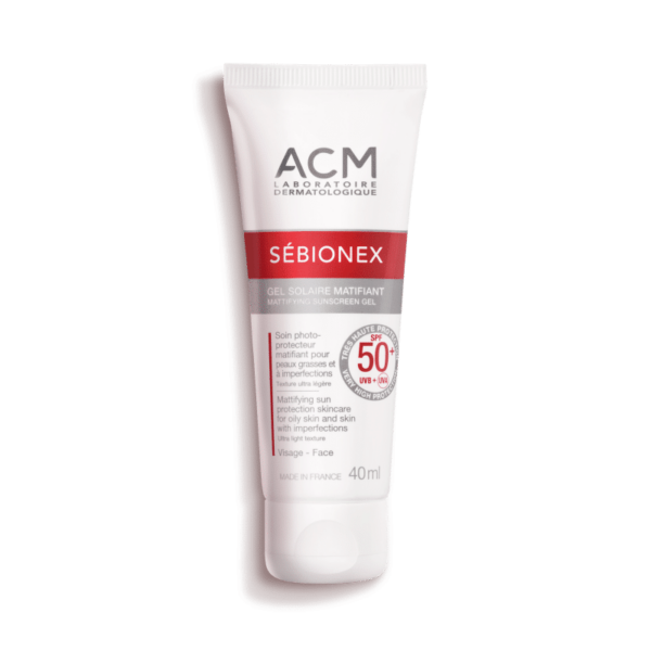 Acm Laboratoire Sébionex gel spf 50+ gel solaire matifiant 40 ml