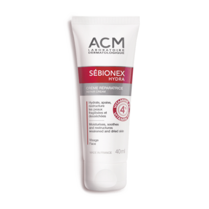Acm Laboratoire Sébionex Hydra Crème Réparatrice des Peaux Fragilisées et Desséchées 40 ml