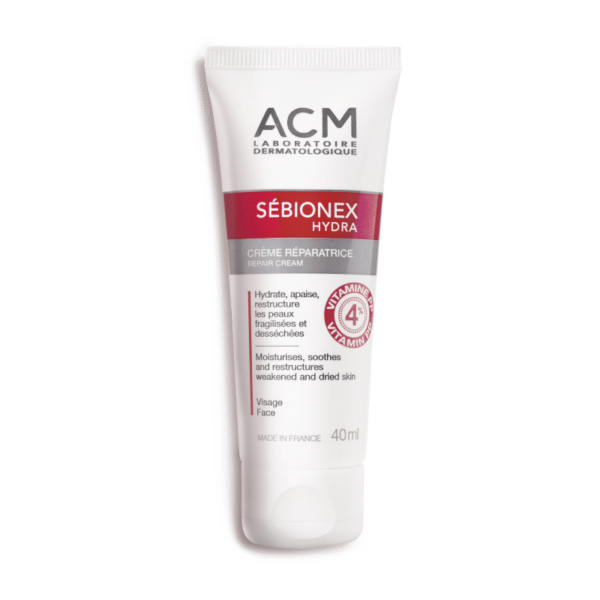 Acm Laboratoire Sébionex Hydra Crème Réparatrice des Peaux Fragilisées et Desséchées 40 ml