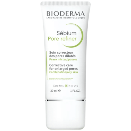 Bioderma SEBIUM PORE REFINER Soin Correcteur des Pores Dilatés Peaux Mixtes à Grasses 30ml