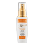 Un flacon de Makari Naturalle Carotonic Extreme Serum Unifiante Teint Lumineuse Spf15 - 50 ml avec un distributeur à pompe