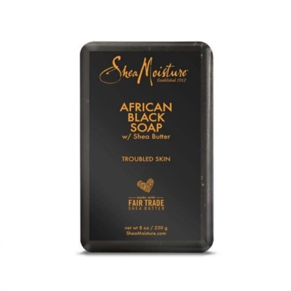 SHEA MOISTURE African Black Soap & Shea Butter Savon 230g