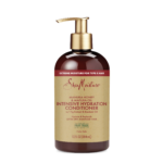 L'Après Shampoing Revitalisant Miel de Manuka Et Huile de Mafura de Shea Moisture 384 ml est conçu pour les cheveux extrêmement secs et abîmés, en particulier de type 4. Son flacon marron foncé avec une pompe et un bouchon dorés reflète le style luxueux de Shea Moisture. Dakar