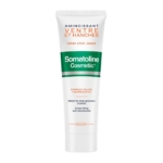 Tube blanc de Somatoline Cosmetic Soin Minceur Ventre Express 150ml, avec texte vert et orange, destiné à l'amincissement du ventre et des hanches. Dakar