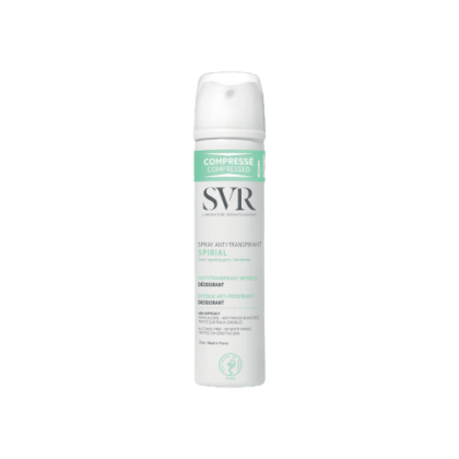 SVR Spirial Déodorant Spray Compressé Efficacité 48h 75 ml