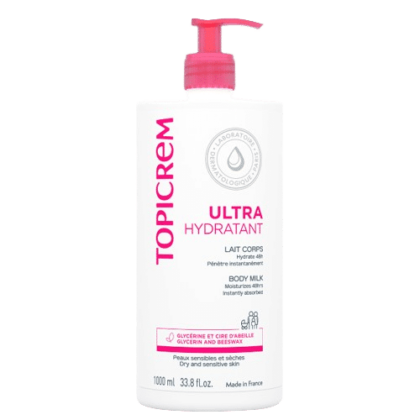 Topicrem Lait Corps Ultra Hydratant 1000 ml