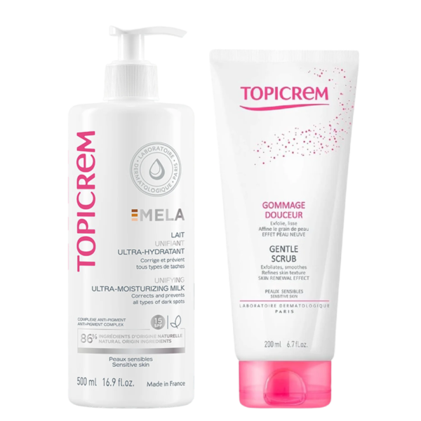 Topicrem Mela Lait + Gommage Douceur