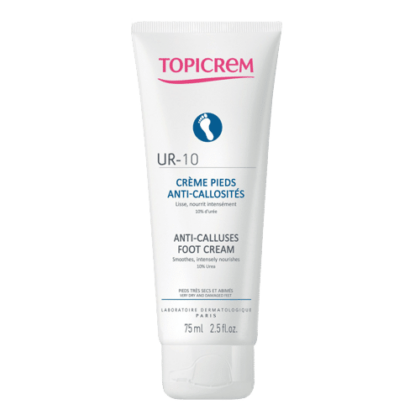 TOPICREM UR-10 Crème pieds anti-callosités 75ml