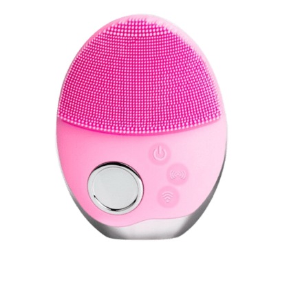 Avocado Bee Mini brosse électrique de nettoyage du visage en Silicone Photon LED 3 couleurs 1 Pièce