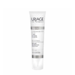 Un tube blanc d'Uriage Dépiderm Contour Des Yeux Éclat 15 ml avec des touches de gris et un texte noir. dakar