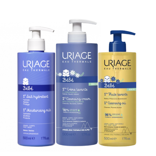 Uriage Coffret Kit Soins Bébé Visage Et Corps