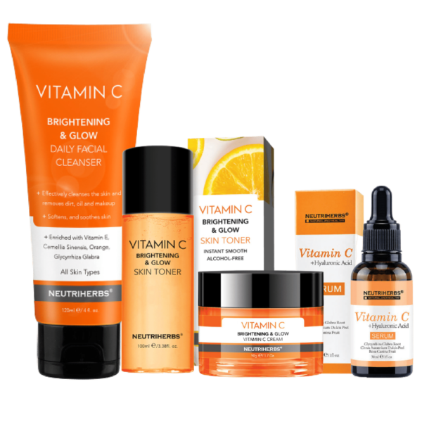 Neutriherbs Coffret Glow Visage Éclat du Teint Anti Taches (Boutons  Points noirs Taches brunes ..) et Anti-Age
