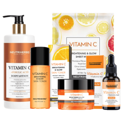 Neutriherbs Coffret Éclat du Teint Anti-tache (Point Noirs Melasma Tâches Brunes)