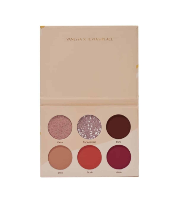 Juvias Place Palette de Fards à Paupières VANESSA EYESHADOW 6 Ombres – Image 3