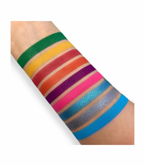 Juvias Place Palette de Fards à Paupières WARRIOR 3  EYESHADOW 9 Ombres – Image 2