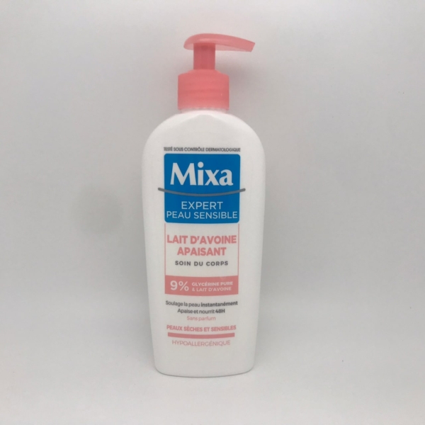 Mixa Lait Corps Apaisant Avoine Sans Parfum 250 ml