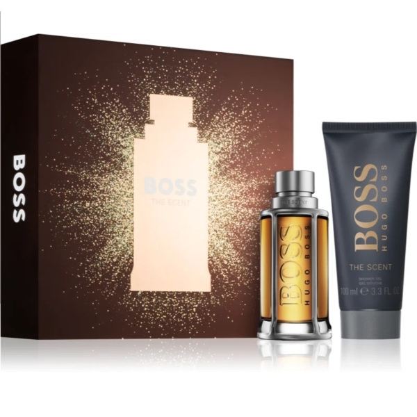 Le coffret cadeau pour homme Hugo Boss BOSS The Scent comprend un flacon d'eau de Cologne et un tube assorti élégamment emballés dans une boîte décorative avec une silhouette dorée et un design étincelant, ce qui en fait le cadeau parfait. Dakar