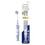 La Brosse à Dent Extra Doux Enfant 0 à 2 ans de Dr Best, avec son joli motif d'ours, est parfaite pour les enfants de 0 à 2 ans. L'emballage porte la mention « Erste Zähne », qui présente un texte et des images colorées qui soulignent sa douceur supplémentaire pour les premières dents. Dakar