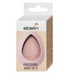 Un coffret beige pour un « ebelin Präzisions-Make-up Ei », orné d'une éponge à maquillage rose en forme d'œuf. La boîte est dotée d'une découpe en forme de larme pour présenter le produit. Dakar