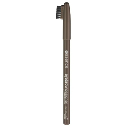 Un crayon à sourcils marron muni d'une petite brosse à une extrémité. Ce crayon, baptisé « Essence Eyebrow Designer », est conçu pour dessiner et définir les sourcils. Dakar