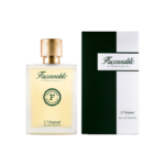 L'Eau de Toilette Façonnable L'Original 90 ml, similaire à l'Eau de Toilette Intense Façonnable Regatta, est dotée d'un verre dépoli avec un bouchon doré. Elle est accompagnée d'une boîte verte et blanche affichant les détails de la marque et d'une étiquette ronde avec texte et logo. Dakar