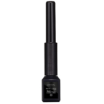 Un flacon noir de Liner Liquide Mat Infaillible 24H de L'Oréal Paris. Le flacon est doté d'une longue poignée noire et d'une base texturée. L'étiquette comporte le nom du produit et le logo de la marque. Dakar