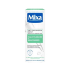 Coffret de Sérum Anti-Imperfections Mixa à l'acide salicylique et à la niacinamide. Conçu pour les peaux à imperfections, il est doté d'un compte-gouttes blanc et d'un texte en allemand et en français. Dakar